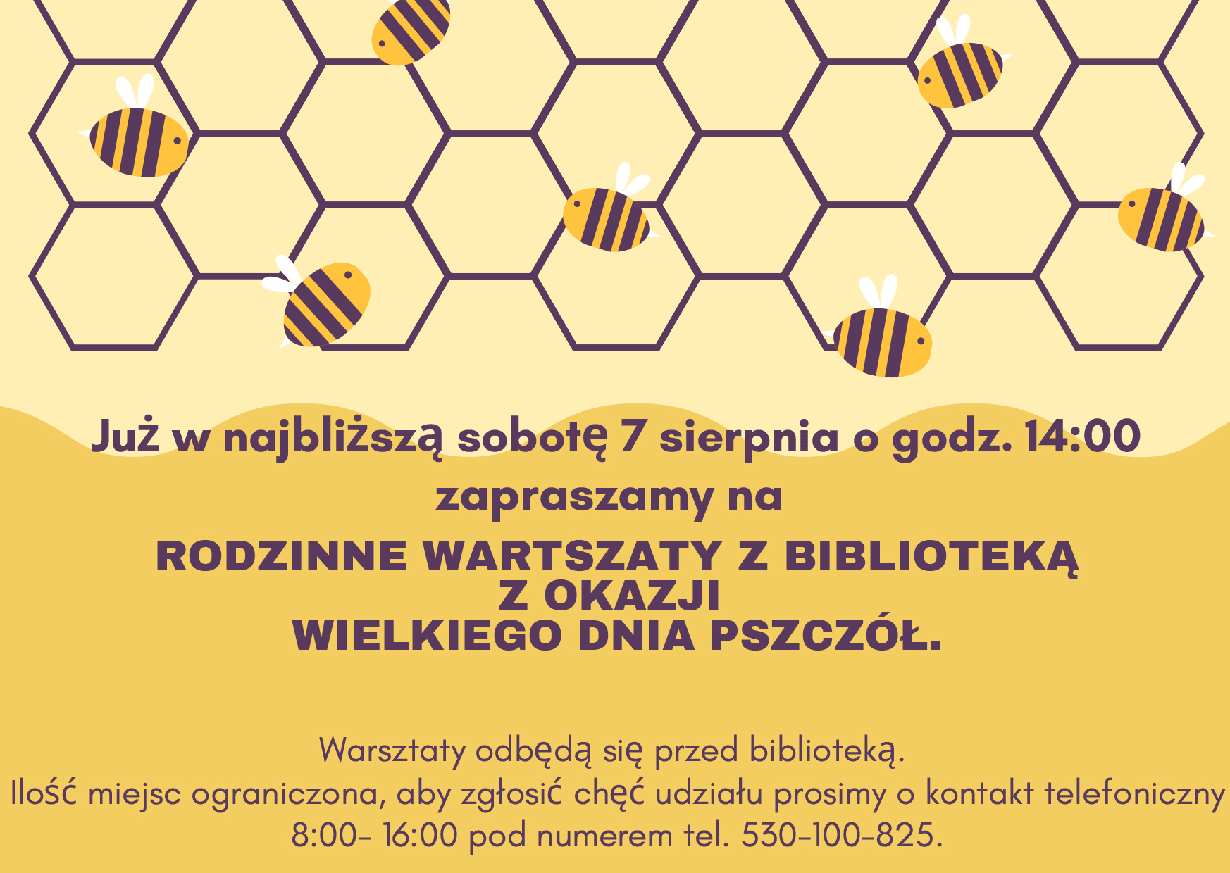 plakat pszczoły